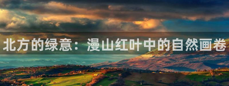 新宝gg娱乐首页：北方的绿意：漫山红叶中的自然画卷