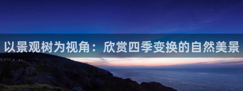新宝gg介绍：以景观树为视角：欣赏四季变换的自然美景